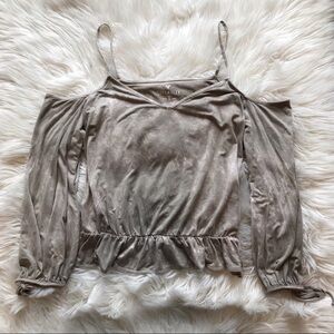 American Eagle | Soft & Sexy Cold Shoulder Top